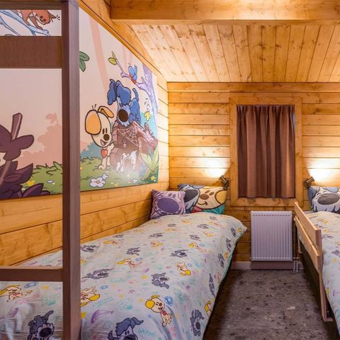 LODGE 6 personnes - Woezel & Pip - Avec salle de jeux