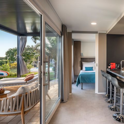 MOBILHOME 4 personnes - Luxury Sea View Holiday Home with private pool