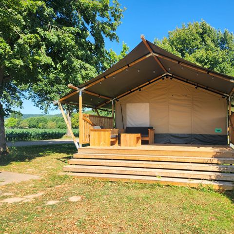 TENTE TOILE ET BOIS 6 personnes