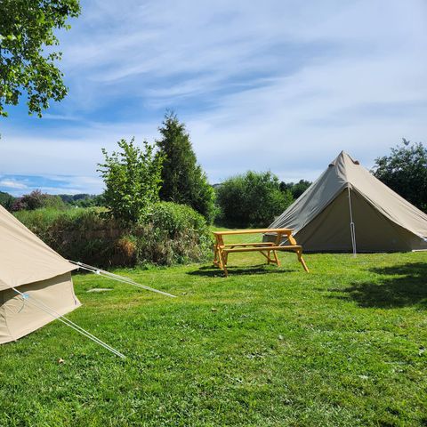 TENTE TOILE ET BOIS 2 personnes - Belltent
