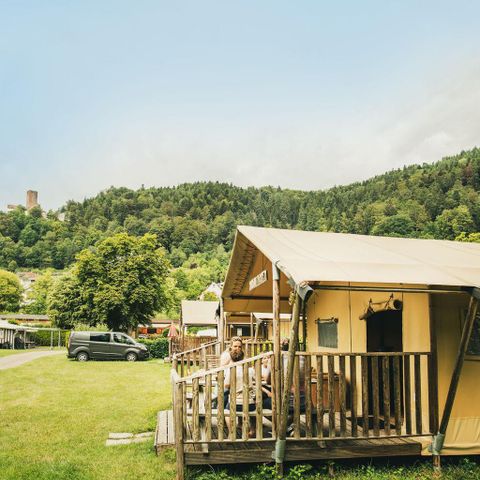 TENTE TOILE ET BOIS 6 personnes