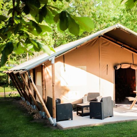 TENTE TOILE ET BOIS 5 personnes