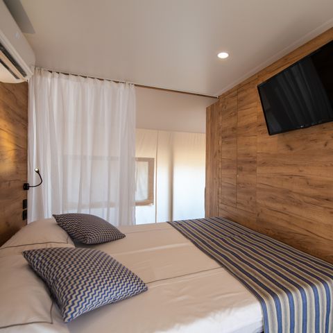 TENTE 4 personnes - Tente safari à deux chambres (2+2)