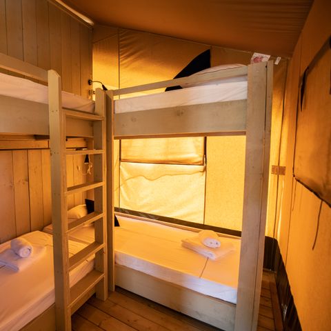 TENTE 6 personnes - Tente à deux chambres (2+4)