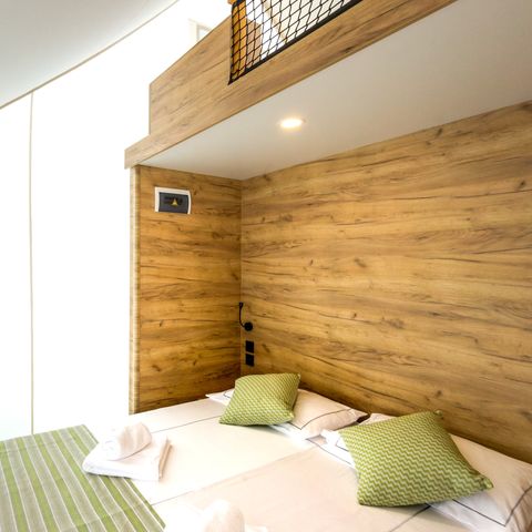 TENTE 6 personnes - Tente safari Premium à trois chambres (4+2)