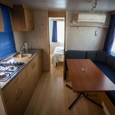 MOBILHOME 5 personnes - Mobil-home de deux chambres côté mer