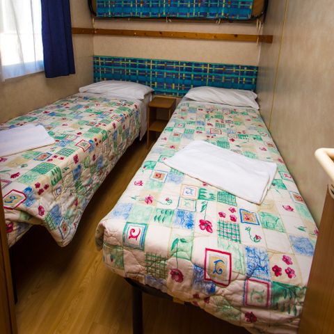 MOBILHOME 5 personnes - Mobil-home de deux chambres côté mer
