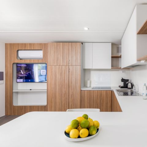 MOBILHOME 6 personnes - Deluxe Camping Villa première ligne à la mer