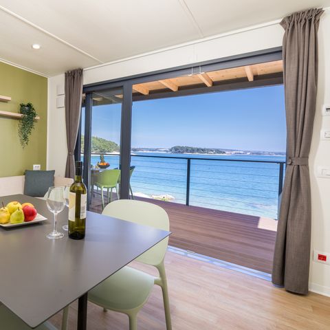 MOBILHOME 5 personnes - Camping Home première ligne à la mer