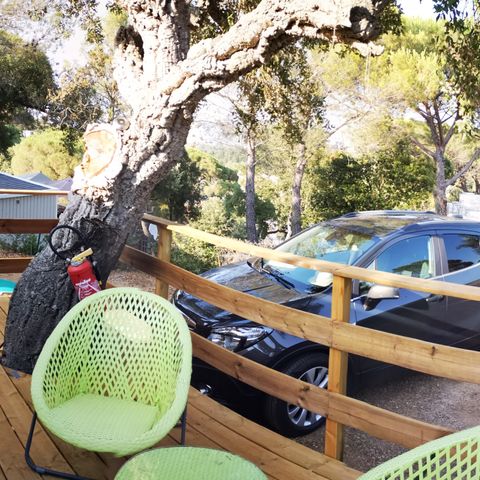 Mobilhome 4 personnes - Esterel - VIP Confort - EVO - 29m²- Vue Mer et Jacuzzi