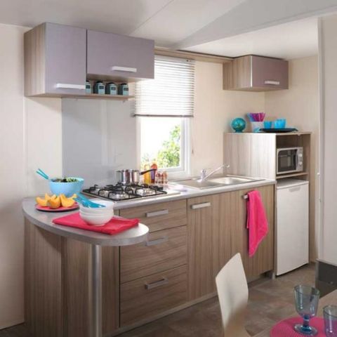 Mobilhome 4 personnes - Théoule - Super Mercure - Confort - 2 chambres - 28m²