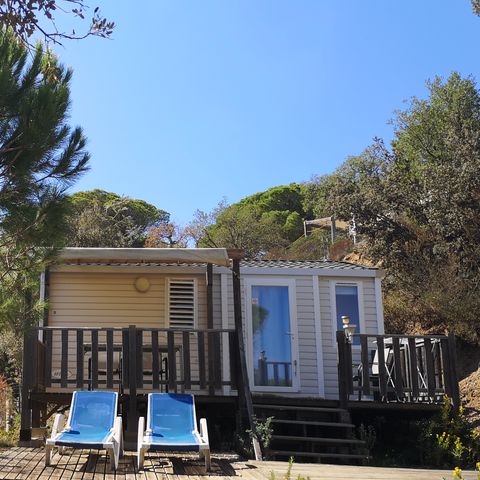 Mobilhome 4 personnes - Fréjus - Vénus - Confort climatisée - 2 chambres
