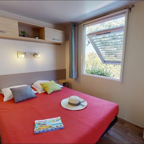 Mobilhome 4 personnes - Provence - 4 pers - 2ch - Clim/TV - 26m2