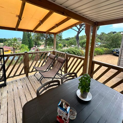 Mobilhome 4 personnes - Provence - 4 pers - 2ch - Clim/TV - 26m2