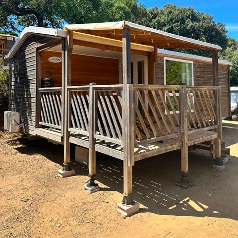Mobilhome 4 personnes - Provence - 4 pers - 2ch - Clim/TV - 26m2