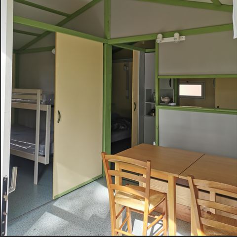 CHALET 5 personnes - Bungalow, ouvert sur l'extérieur