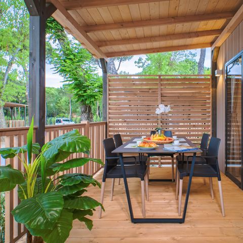 MOBILHOME 4 personnes - Junior Suite Mediterranea - Animaux Admis