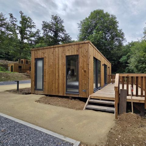 LODGE 5 personnes - Ecolodge l 2 Chambres | Animaux bienvenus