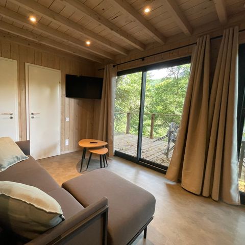 LODGE 6 personnes - Ecolodge | 3 Chambres | Animaux acceptés