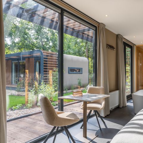 CHALET 2 personnes - Renswellness avec bain à remous et sauna