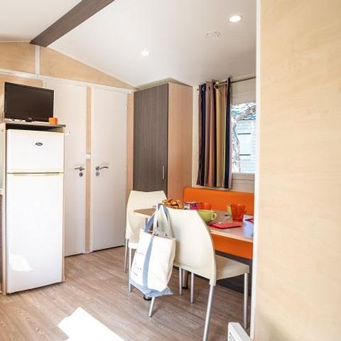 MOBILHOME 4 personnes - Mobil-home 24m² / 2 chambres - Terrasse au sol - 2 ADULTES OU 2 ADULTES +2 ENFANTS
