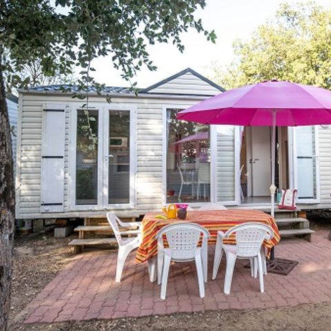 MOBILHOME 4 personnes - Cottage Grand Confort Glenans 31m² - 2 chambres /  Terrasse au sol