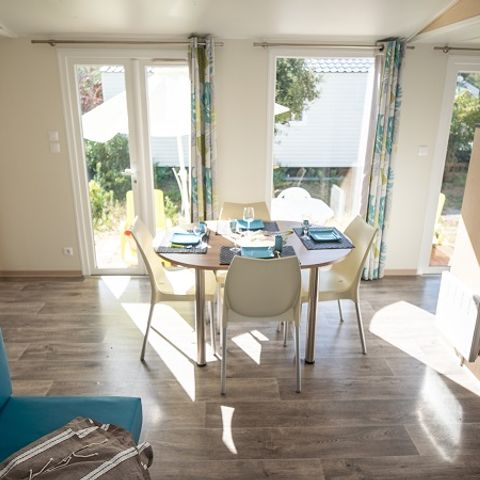 MOBILHOME 4 personnes - Cottage Grand Confort Glenans 31m² - 2 chambres /  Terrasse au sol