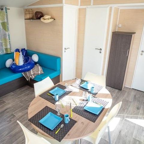 MOBILHOME 4 personnes - Cottage Grand Confort Glenans 31m² - 2 chambres /  Terrasse en bois couverte
