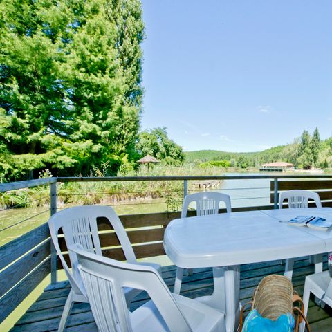 MOBILHOME 8 personnes - G/25_COTTAGE 8 PERSONNES DUPLEX VUE LAC