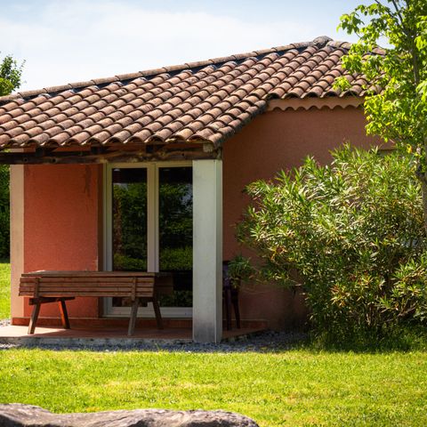 GÎTE 8 personnes - 50m² - 2 chambres avec jardin