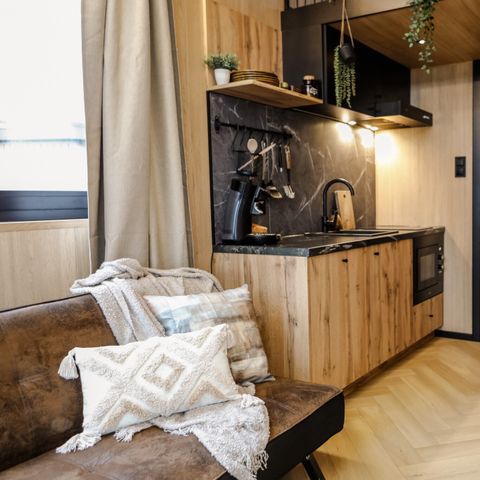 Tiny house 3 personnes - Lieu : Waarde - Luxe