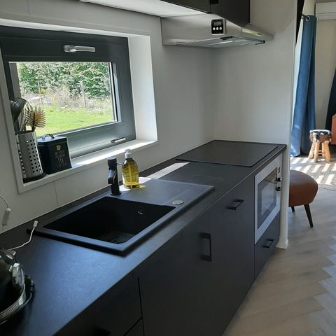 CHALET 6 personnes - Lieu : Waarde - Le luxe dans un mini-camping avec jacuzzi