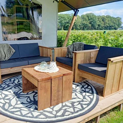 TENTE TOILE ET BOIS 6 personnes