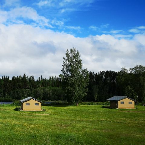 Tente en toile et en bois 4 personnes