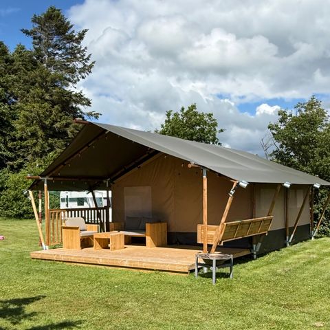 TENTE TOILE ET BOIS 5 personnes