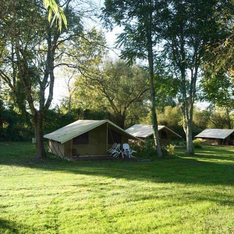 TENTE TOILE ET BOIS 4 personnes