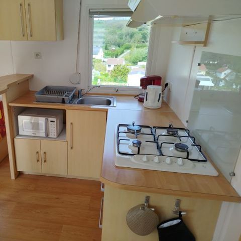 MOBILHOME 4 personnes - Mobil home Malin - 2 chambres - terrasse non couverte