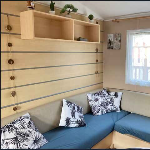 MOBILHOME 6 personnes - Mobil home Malin - 3 chambres - terrasse non couverte