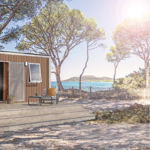 MOBILHOME 2 personnes - Mobil home Confort - 1 chambre - terrasse semi-couverte