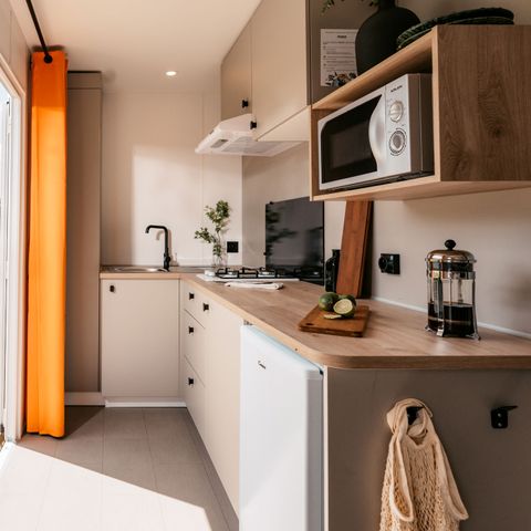 MOBILHOME 2 personnes - Mobil home Confort - 1 chambre - terrasse semi-couverte