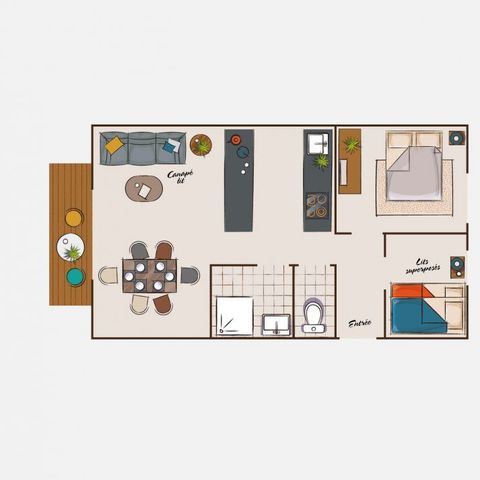 APPARTEMENT 6 personnes - Appartement