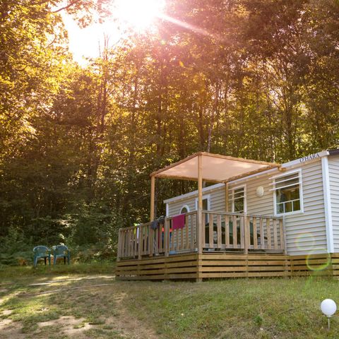 MOBILHOME 6 personnes - Premium Pivoine - 3 chambres + terrasse 11.25 m²