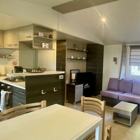 MOBILHOME 8 personnes - MOBILHOME (LF59) - 8 pers - 40m2 - 3 CH - CLIM - LV - LL
