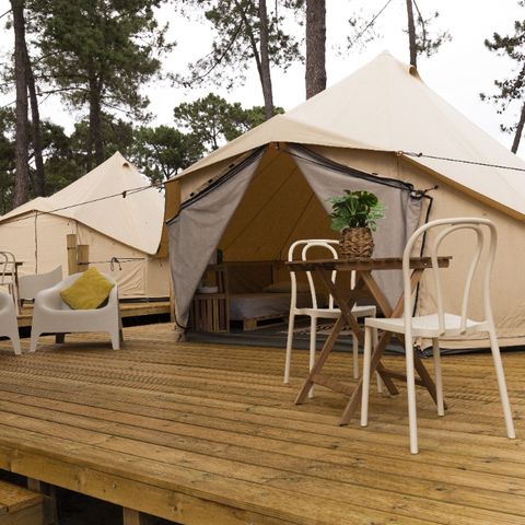 TENTE 3 personnes - TENDAS PRÉ MONTADAS 3 PAX