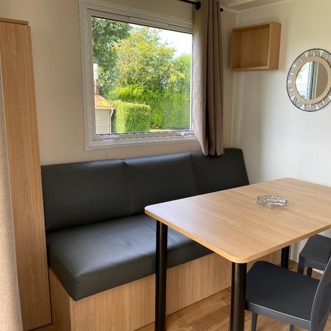 MOBILHOME 2 personnes - 1 chambre - terrasse couverte