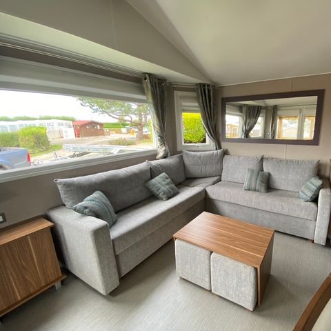 MOBILHOME 4 personnes -  2 chambres - terrasse couverte - Prestige
