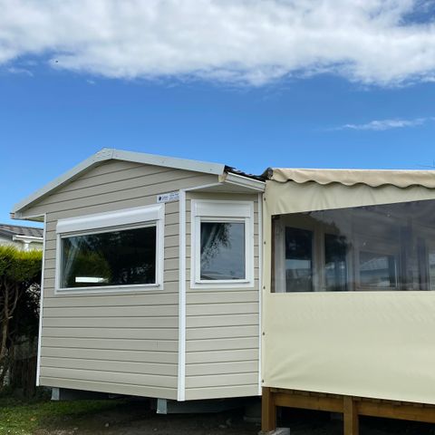 MOBILHOME 4 personnes -  2 chambres - terrasse couverte - Prestige