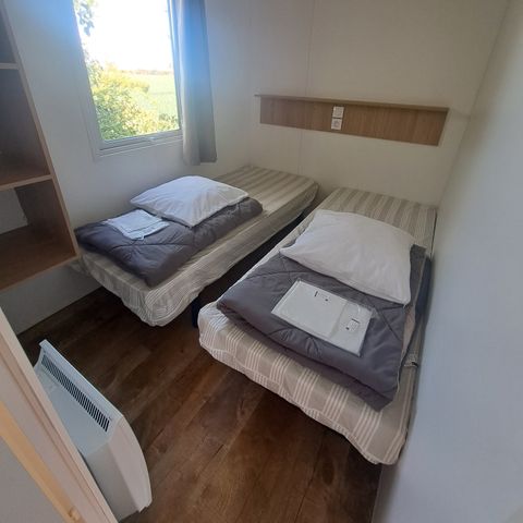 MOBILHOME 4 personnes - 2 chambres - terrasse couverte -  Confort