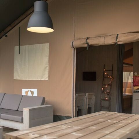 Tente en toile et en bois 6 personnes - Confort