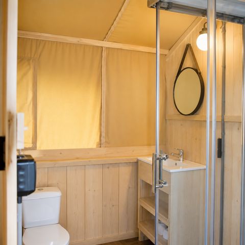 Tente en toile et en bois 4 personnes - Confort